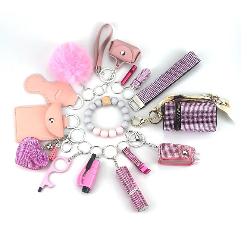 GLAM Keychain Set
