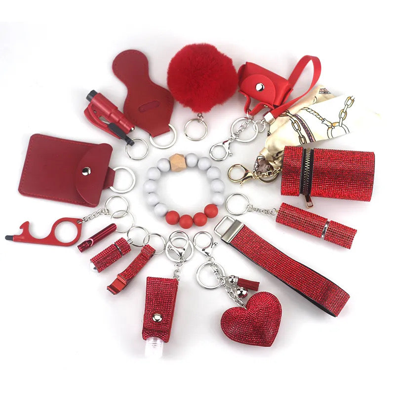 GLAM Keychain Set