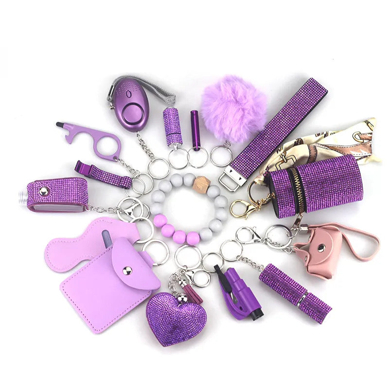 GLAM Keychain Set